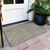 Piper Looms Chantille Geometric ACN990 Brown Machine Washable Area Rug Scatter Outdoor Lifestyle Image Feature