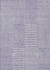 Piper Looms Chantille Geometric ACN990 Lavender Machine Washable Area Rug main image