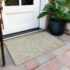 Piper Looms Chantille Lines ACN991 Putty Machine Washable Area Rug Scatter Outdoor Lifestyle Image Feature