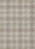 Piper Looms Chantille Plaid ACN993 Beige Machine Washable Area Rug main image