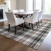 Piper Looms Chantille Plaid ACN993 Black Machine Washable Area Rug Lifestyle Image Feature