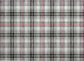 Piper Looms Chantille Plaid ACN993 Black Machine Washable Area Rug Scatter Main Image