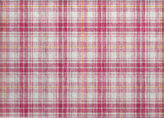 Piper Looms Chantille Plaid ACN993 Blush Machine Washable Area Rug Scatter Main Image