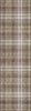 Piper Looms Chantille Plaid ACN993 Brown Machine Washable Area Rug Runner Main Image