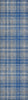 Piper Looms Chantille Plaid ACN993 Gray Machine Washable Area Rug Runner Main Image