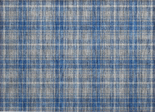 Piper Looms Chantille Plaid ACN993 Gray Machine Washable Area Rug Scatter Main Image