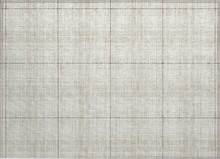 Piper Looms Chantille Plaid ACN993 Ivory Machine Washable Area Rug Scatter Main Image