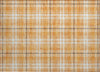 Piper Looms Chantille Plaid ACN993 Orange Machine Washable Area Rug Scatter Main Image