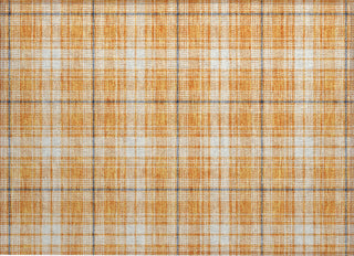 Piper Looms Chantille Plaid ACN993 Orange Machine Washable Area Rug Scatter Main Image