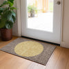 Piper Looms Chantille Stripes ACN994 Brown Machine Washable Area Rug Scatter Lifestyle Image Feature