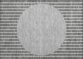 Piper Looms Chantille Stripes ACN994 Gray Machine Washable Area Rug Scatter Main Image