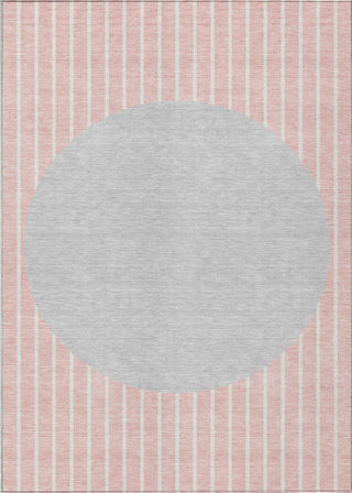 Piper Looms Chantille Stripes ACN994 Pink Machine Washable Area Rug main image