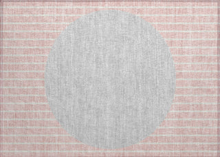 Piper Looms Chantille Stripes ACN994 Pink Machine Washable Area Rug Scatter Main Image