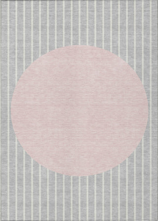 Piper Looms Chantille Stripes ACN994 Silver Machine Washable Area Rug main image