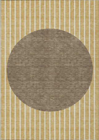 Piper Looms Chantille Stripes ACN994 Wheat Machine Washable Area Rug main image