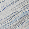 Piper Looms Chantille Stripes ACN996 Gray Machine Washable Area Rug Swatch Image