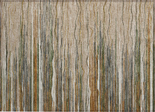 Piper Looms Chantille Stripes ACN996 Taupe Machine Washable Area Rug Scatter Main Image