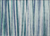 Piper Looms Chantille Stripes ACN997 Teal Machine Washable Area Rug Scatter Main Image