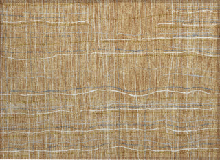 Piper Looms Chantille Stripes ACN998 Gold Machine Washable Area Rug Scatter Main Image