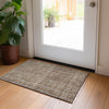 Piper Looms Chantille Stripes ACN998 Taupe Machine Washable Area Rug Scatter Lifestyle Image Feature