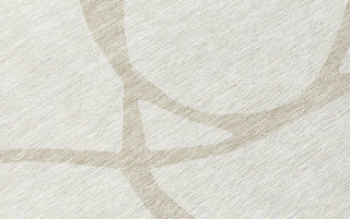 Piper Looms Chantille Swirls ACN999 Ivory Machine Washable Area Rug Swatch Image