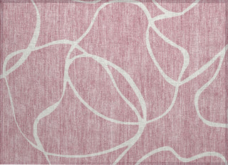 Piper Looms Chantille Swirls ACN999 Pink Machine Washable Area Rug Scatter Main Image