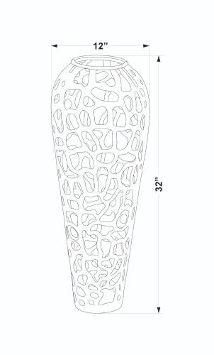 Surya Angad ADG-001 Metallic-Brass Line Drawing