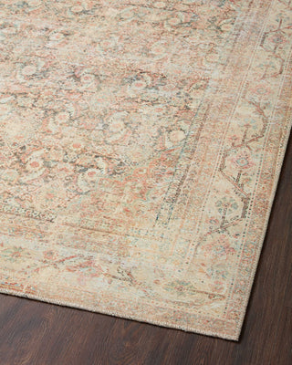Loloi Adrian ADR-01 Natural / Apricot Area Rug Angle Image