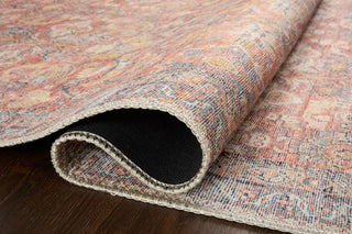 Loloi Adrian ADR-02 Rust / Denim Area Rug Pile Image