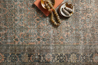 Loloi Adrian ADR-03 Terracotta / Multi Area Rug Lifestyle Image Feature