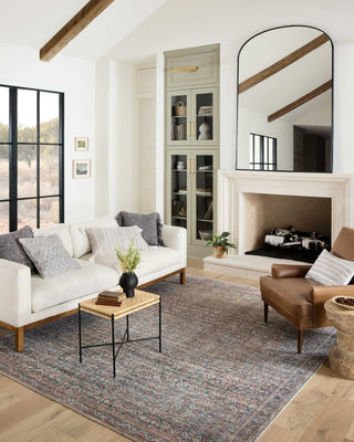 Loloi Adrian ADR-04 Denim/Multi Area Rug Lifestyle Image Feature