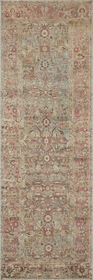 Loloi Adrian ADR-06 Ocean / Clay Area Rug Runner Image