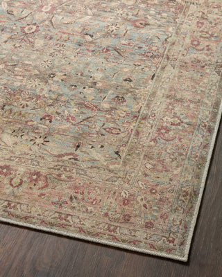 Loloi Adrian ADR-06 Ocean / Clay Area Rug Angle Image