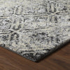 Dalyn Aero AE8 Charcoal Area Rug Corner Image