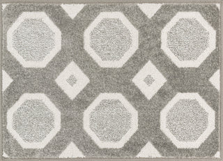 Loloi Terrace HTC07 Ivory / Grey Area Rug aerial 1-8 x 2-6