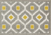 Loloi Terrace HTC08 Grey / Citron Area Rug aerial 1-8 x 2-6