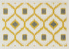 Loloi Terrace HTC08 Citron / Ivory Area Rug aerial 1-8 x 2-6