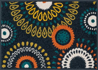 Loloi Terrace HTC18 Navy / Multi Area Rug aerial 1-8 x 2-6