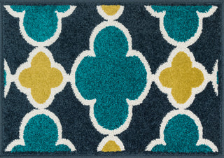 Loloi Terrace HTC19 Navy / Teal Area Rug aerial 1-8 x 2-6