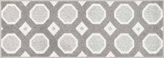 Loloi Terrace HTC07 Ivory / Grey Area Rug aerial 1-8 x 5