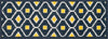 Loloi Terrace HTC08 Navy / Lemon Area Rug aerial 1-8 x 5
