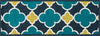 Loloi Terrace HTC19 Navy / Teal Area Rug aerial 1-8 x 5