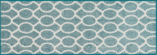 Loloi Terrace HTC20 Teal / Ivory Area Rug aerial 1-8 x 5