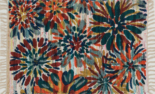 Loloi Aria HAR07 Ivory / Multi Area Rug aerial 2-3 x 3-9