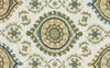 Loloi Francesca FC-24 Ivory / Aqua Area Rug aerial 2-3 x 3-9