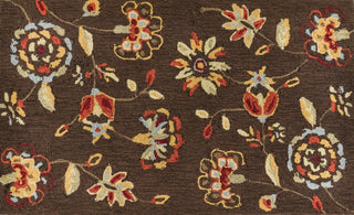 Loloi Summerton SRS02 Brown Area Rug aerial 2-3 x 3-9