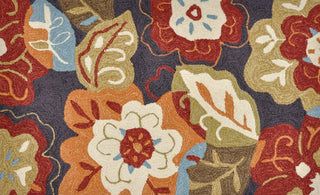 Loloi Summerton SRS03 Black / Multi Area Rug aerial 2-3 x 3-9