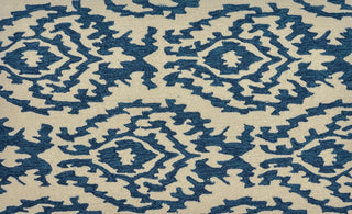 Loloi Summerton SRS13 Ivory / Denim Area Rug aerial 2-3 x 3-9