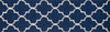 Loloi Panache PC-01 Navy / Silver Area Rug aerial 2-3 x 7-6