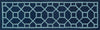 Loloi Stephanie SW-02 Navy / Aqua Area Rug aerial 2-3 x 7-6